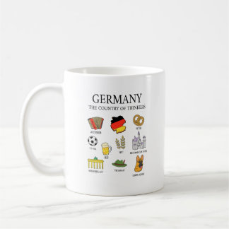 Mug Allemagne Landmarks Mug, Allemagne Mug, Allemagne
