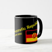 Mug Allemagne : Musique d'Allemagne de l'Est (Devant droit)