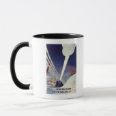 Mug Allemagne - Ski dans la Forêt-Noire (Gauche)