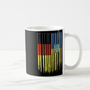 Mug Allemagne Ukraine Drapeau allemand ukrainien Tride