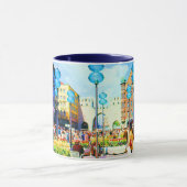 Mug Allemagne vintage Munich Towngate Karistor (Centre)