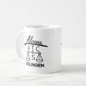 Mug Allemand 2ème guerre mondiale Alcoso Solingen (Devant gauche)