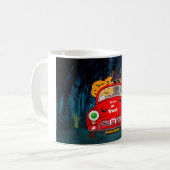 Mug Allemand Berger Chien Conduite voiture effrayant H (Devant gauche)