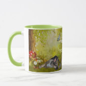 Mug Allemand Berger Chien Imaginaire Chien Art Personn (Gauche)