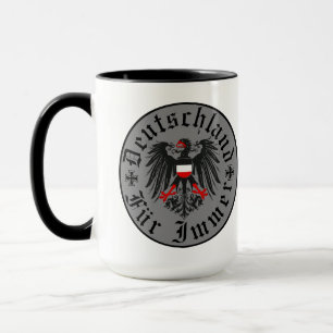 Mug Allemand/Deutschland Forever/Aigle/Croix de fer