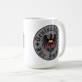 Mug Allemand/Deutschland Forever/Aigle/Croix de fer (Devant droit)