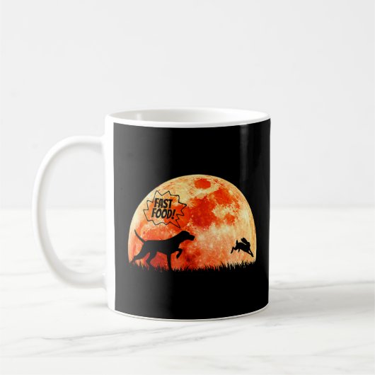 Mug Allemand Pointeur à courte distance Nature Moon Si (Gauche)