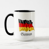 Mug ALLEMAND - RÉSERVOIR de "tigre" (Gauche)