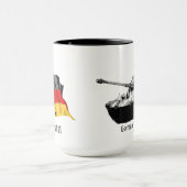 Mug ALLEMAND - RÉSERVOIR de "tigre" (Centre)