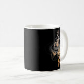 Mug ALLEMAND SHEPHERD Baby réflexion miroir ALLEMAND S (Devant droit)