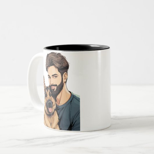 Mug allemand Shepherd Lover (Devant gauche)