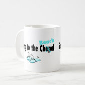 Mug Aller à la plage (Devant gauche)