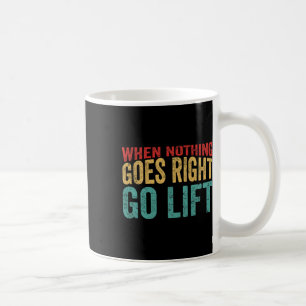 Mug Aller à l'ascenseur - Amusant légende de la muscul