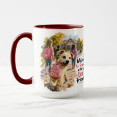 Mug Aller à l'école avec mes meilleurs amis (Gauche)