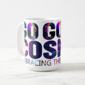 Mug Aller Cosmique Embrasser L'Espace (Devant gauche)