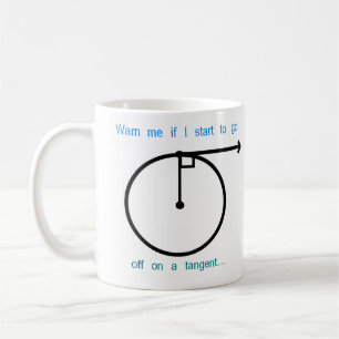 Mug Aller dessus d'une tangente