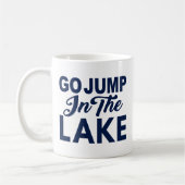 Mug Aller Sauter Dans Le Lac (Gauche)
