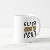 Mug Allergie Aux Gens (Devant droit)