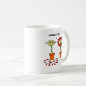 Mug Allergie Flower Gardener Funny Allergies (Devant droit)