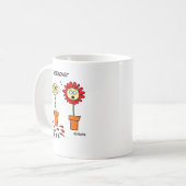 Mug Allergie Flower Gardener Funny Allergies (Devant gauche)