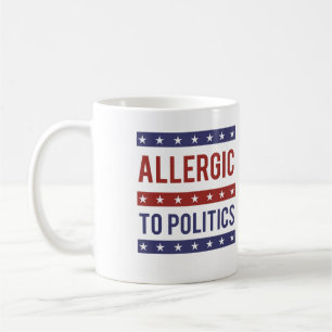 Mug Allergique à la politique - - 