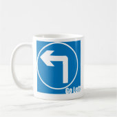 Mug allez à gauche (Gauche)