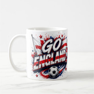 Mug Allez Angleterre 2026 Fan de Football