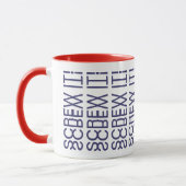 Mug Allez au Diable ! Message Caché 150B Citation Drôl (Gauche)