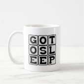 Mug Allez dormir, prière au coucher (Gauche)