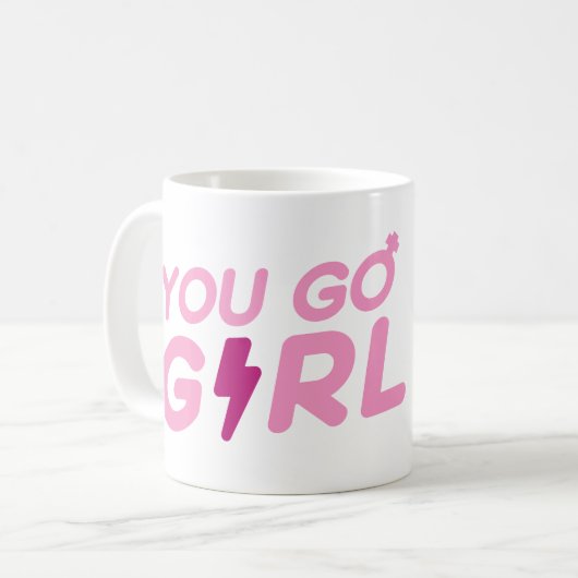 Mug Allez Fille ! (Devant gauche)