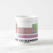 Mug Allez juste élémentaire (le Tableau des éléments (Centre)