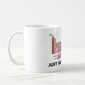 Mug Allez juste élémentaire (le Tableau des éléments (Gauche)