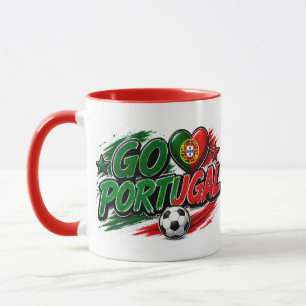 Mug ALLEZ PORTUGAL Fan Fierté Portugaise Foot