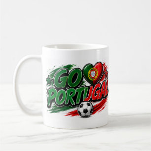 Mug ALLEZ PORTUGAL Fan Fierté Portugaise Foot