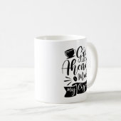 Mug Allez-y, Faites Mon Café (Devant droit)