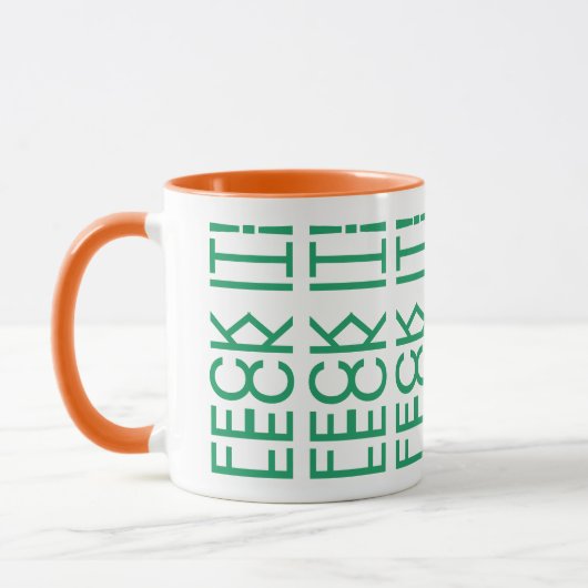 Mug Allez-Y ! Irlande Caché Message 150G (Gauche)
