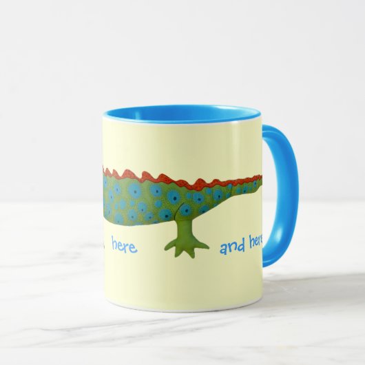 Mug Alligator (Devant droit)