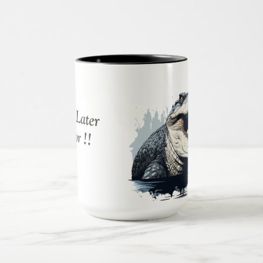 Mug Alligator (Centre)