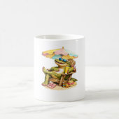 Mug Alligator Art de l'amour-propre – Crocodile d'été (Centre)