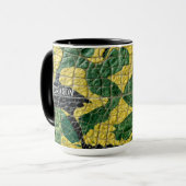 Mug Alligator Crocodile Dragon Nom Vert Jaune (Devant gauche)