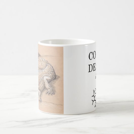 Mug Alligator de descente commune (Centre)
