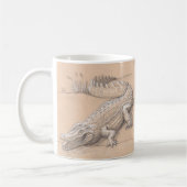 Mug Alligator de descente commune (Gauche)