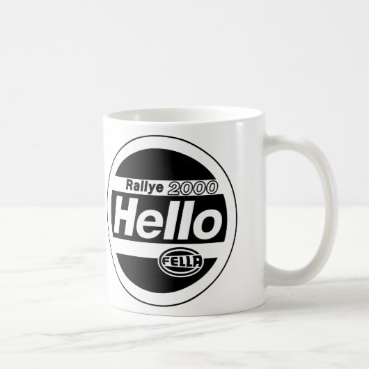 Mug Alllumineux du rallye Hello Fella (Droite)