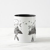 Mug Allo associé - bois (Centre)