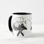 Mug Allo associé - bois (Devant gauche)