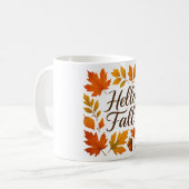 Mug Allo Feuilles et glaces automnales (Devant gauche)
