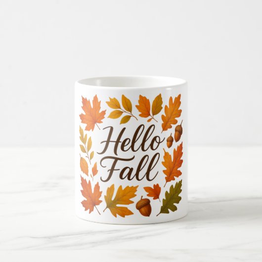 Mug Allo Feuilles et glaces automnales (Centre)