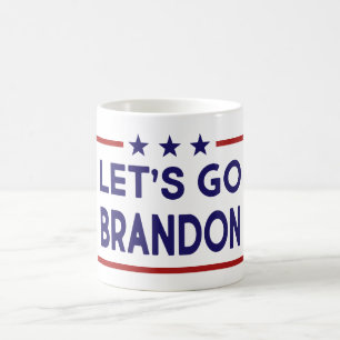 Mug Allons à Brandon Patriotique Politique américaine