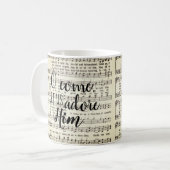 Mug Allons, Adorons-Le. (Devant gauche)