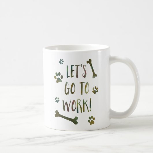 Mug allons au boulot (Droite)